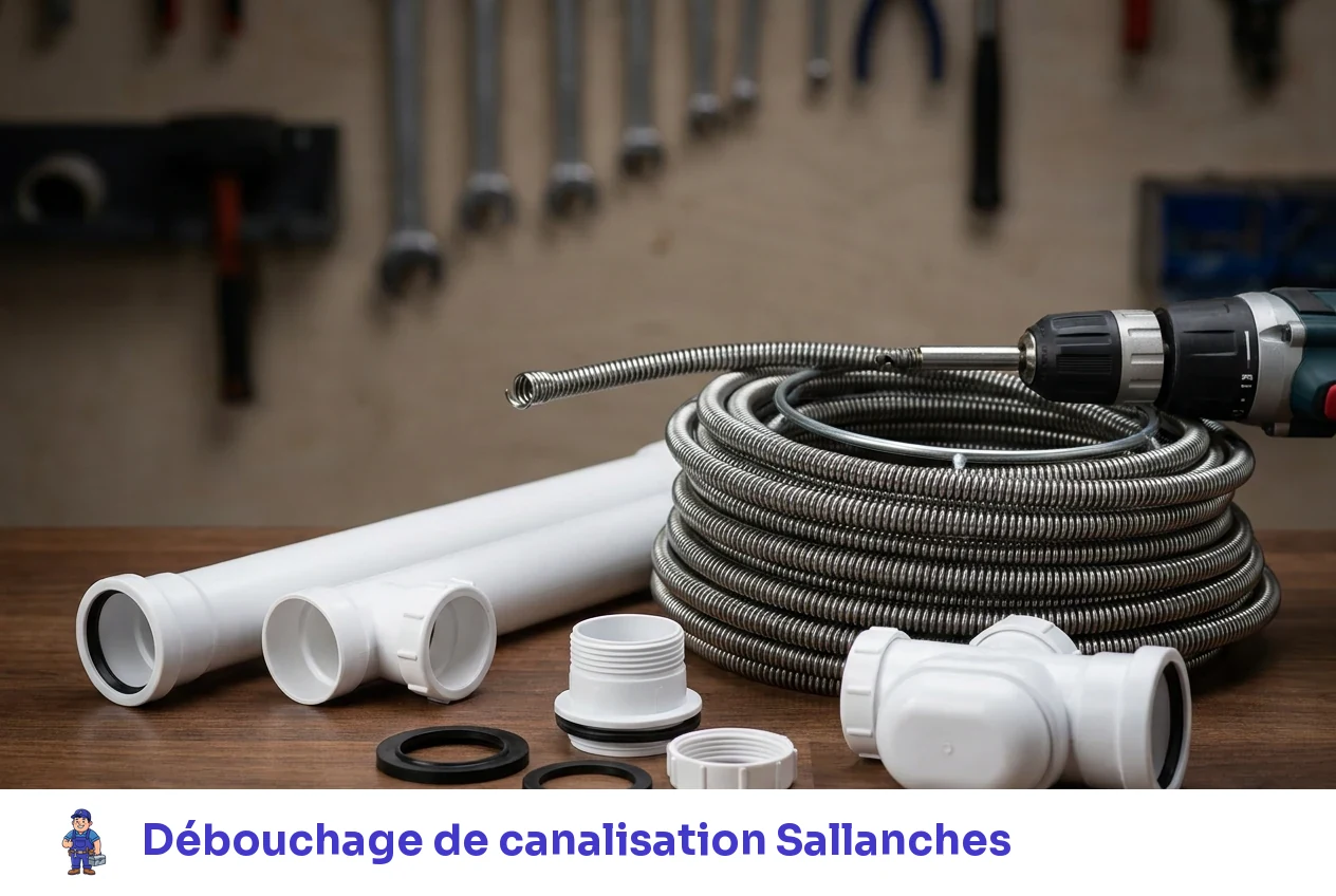 Débouchage de canalisation à Sallanches