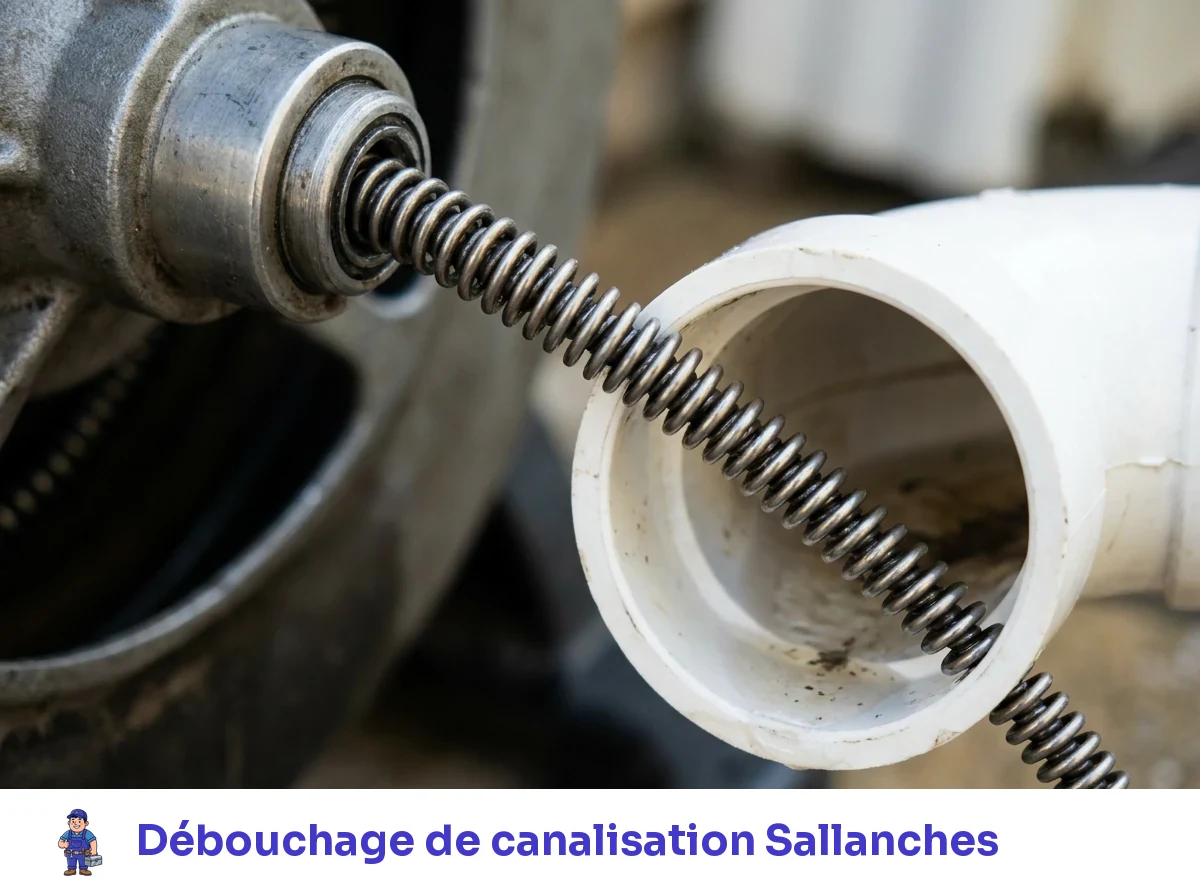 Débouchage de canalisation à Sallanches