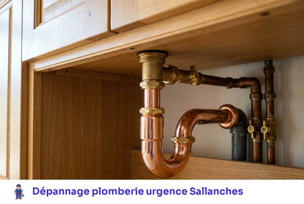 Dépannage plomberie urgence à Sallanches