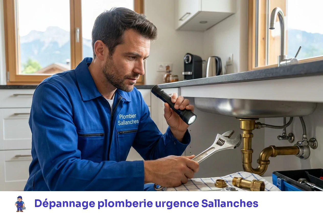 Dépannage plomberie urgence à Sallanches