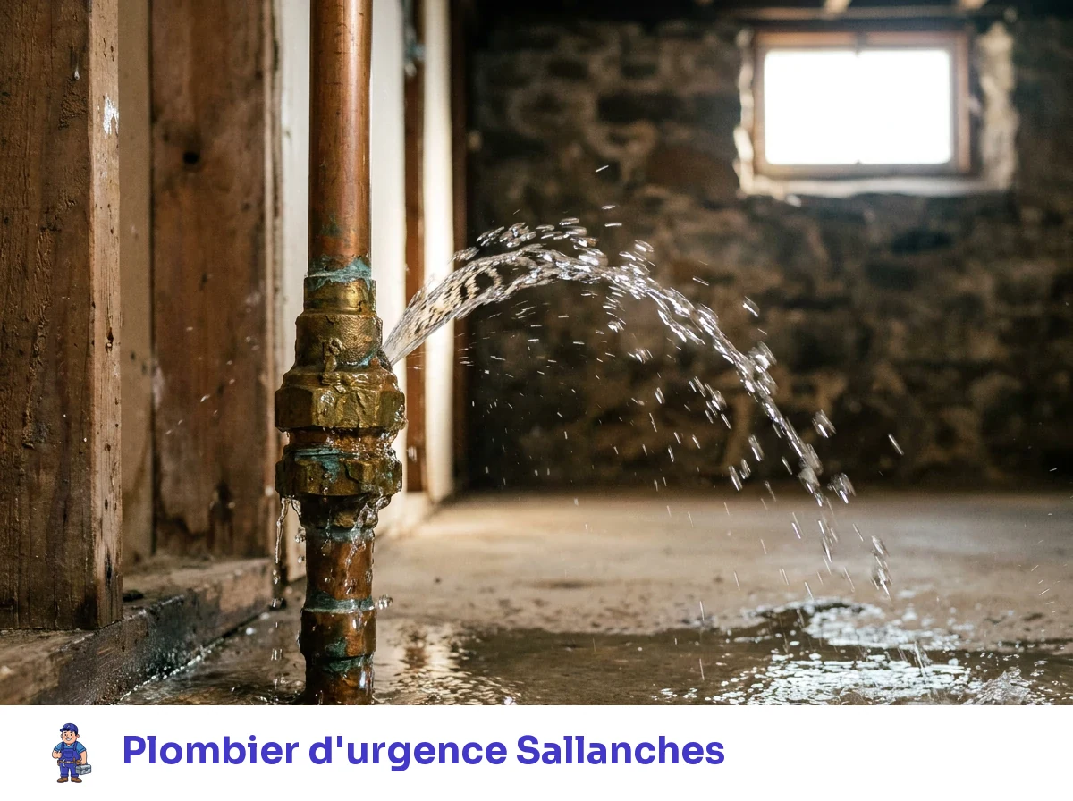 Plombier d'urgence à Sallanches