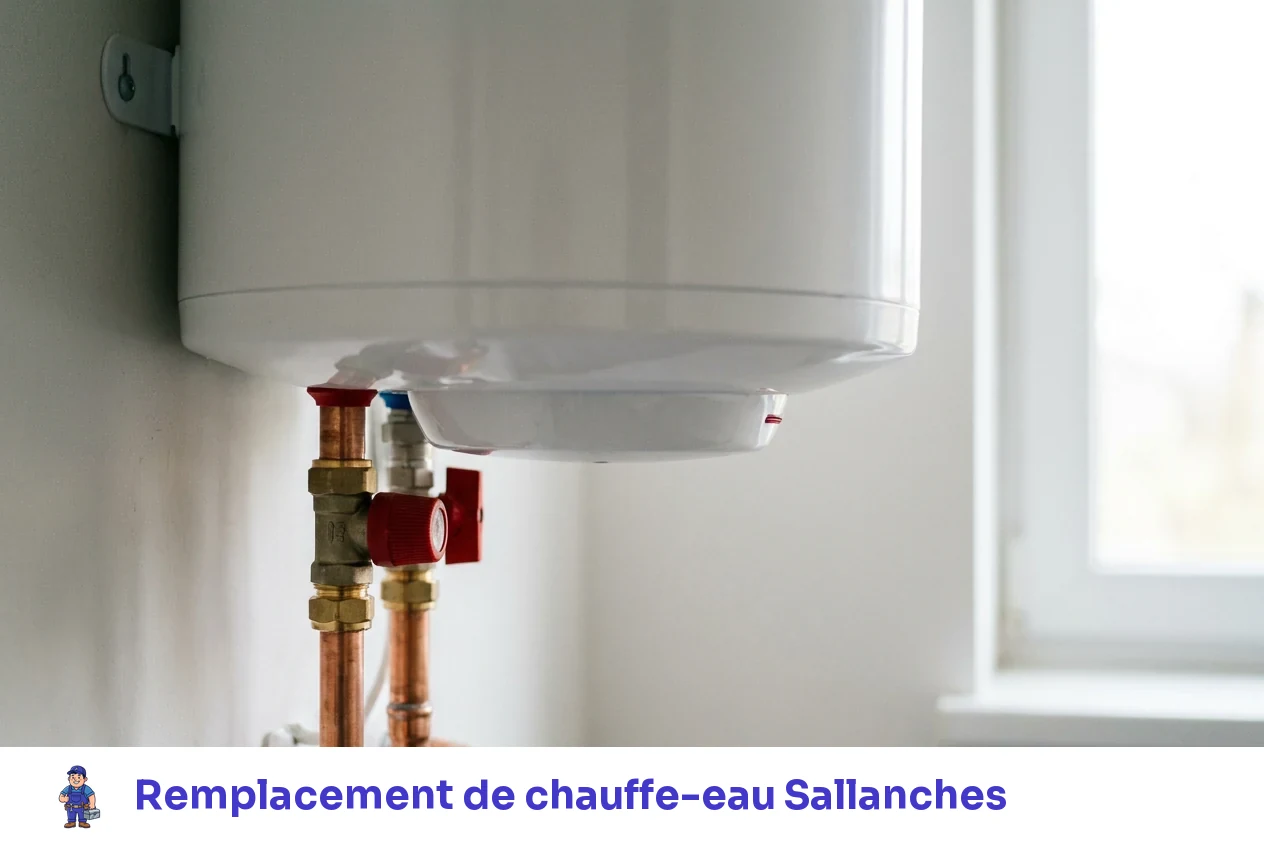 Remplacement de chauffe-eau à Sallanches