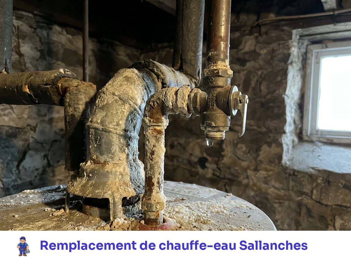 Remplacement de chauffe-eau à Sallanches