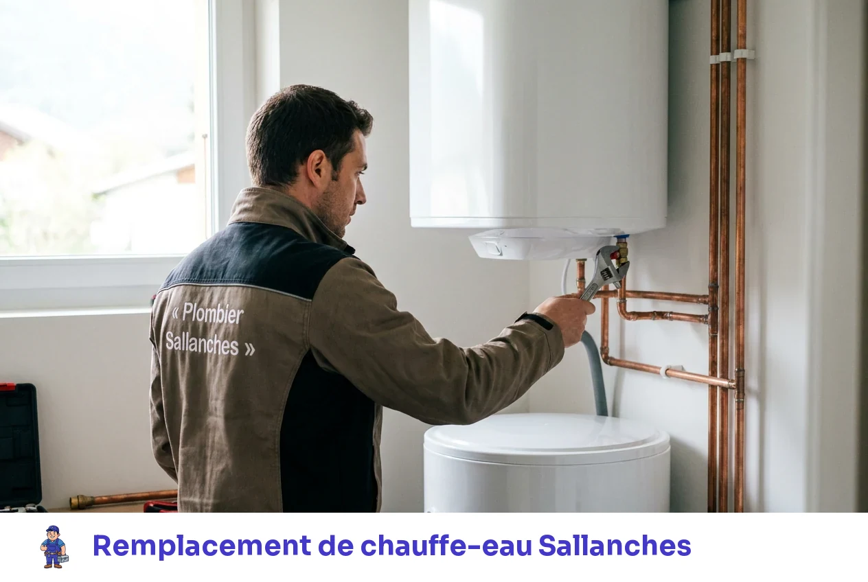 Remplacement de chauffe-eau à Sallanches
