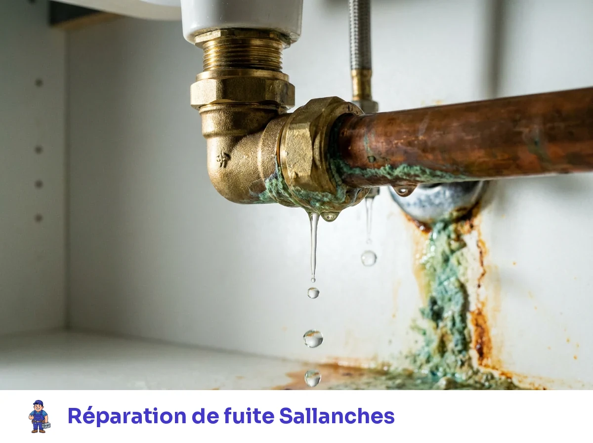 Réparation de fuite à Sallanches