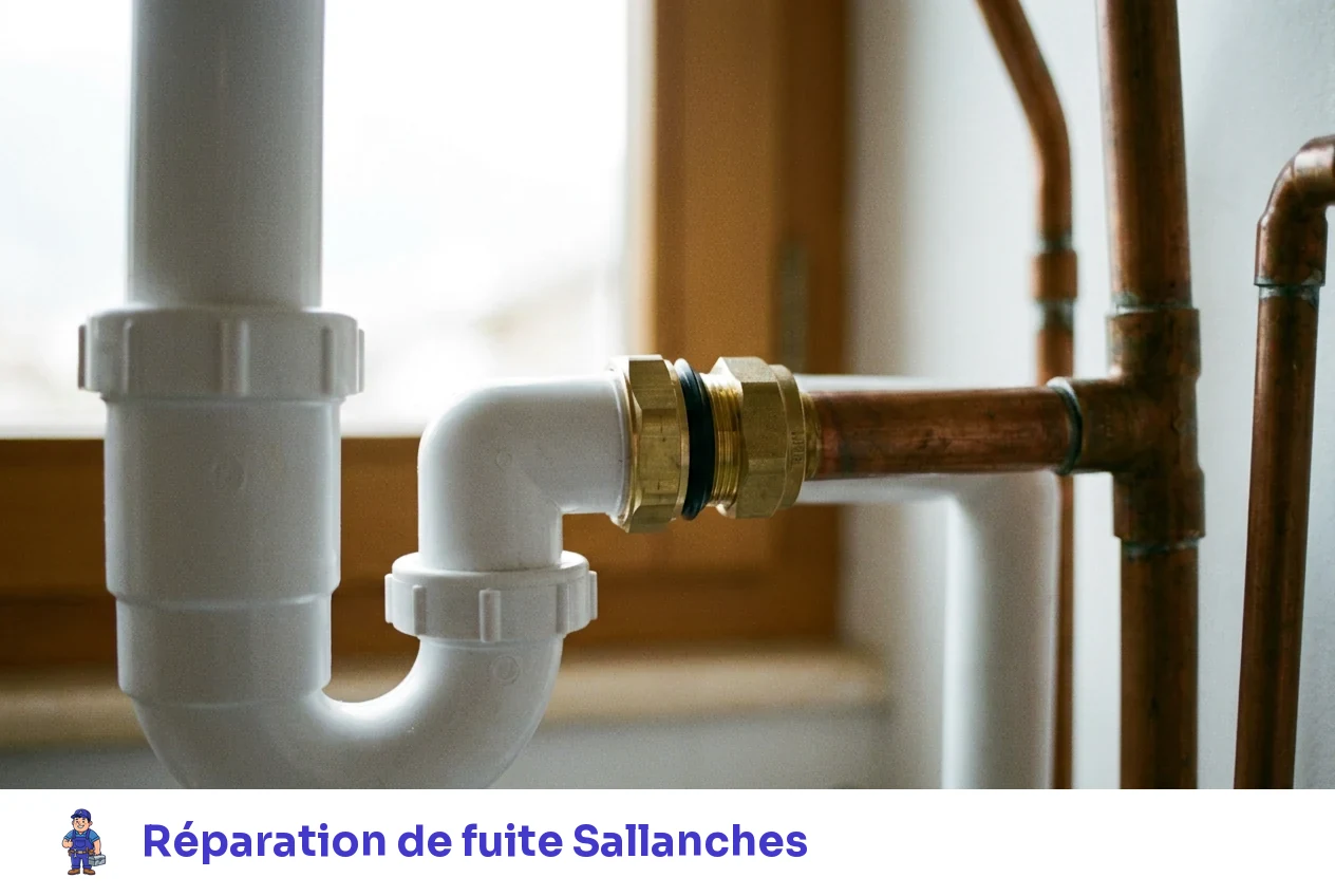 Réparation de fuite à Sallanches