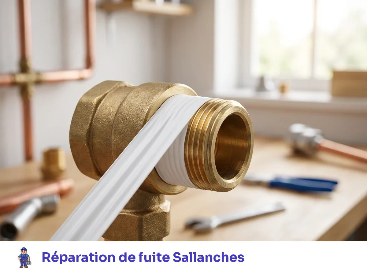 Réparation de fuite à Sallanches